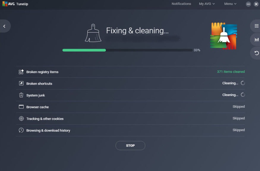 avg cleaner free pc